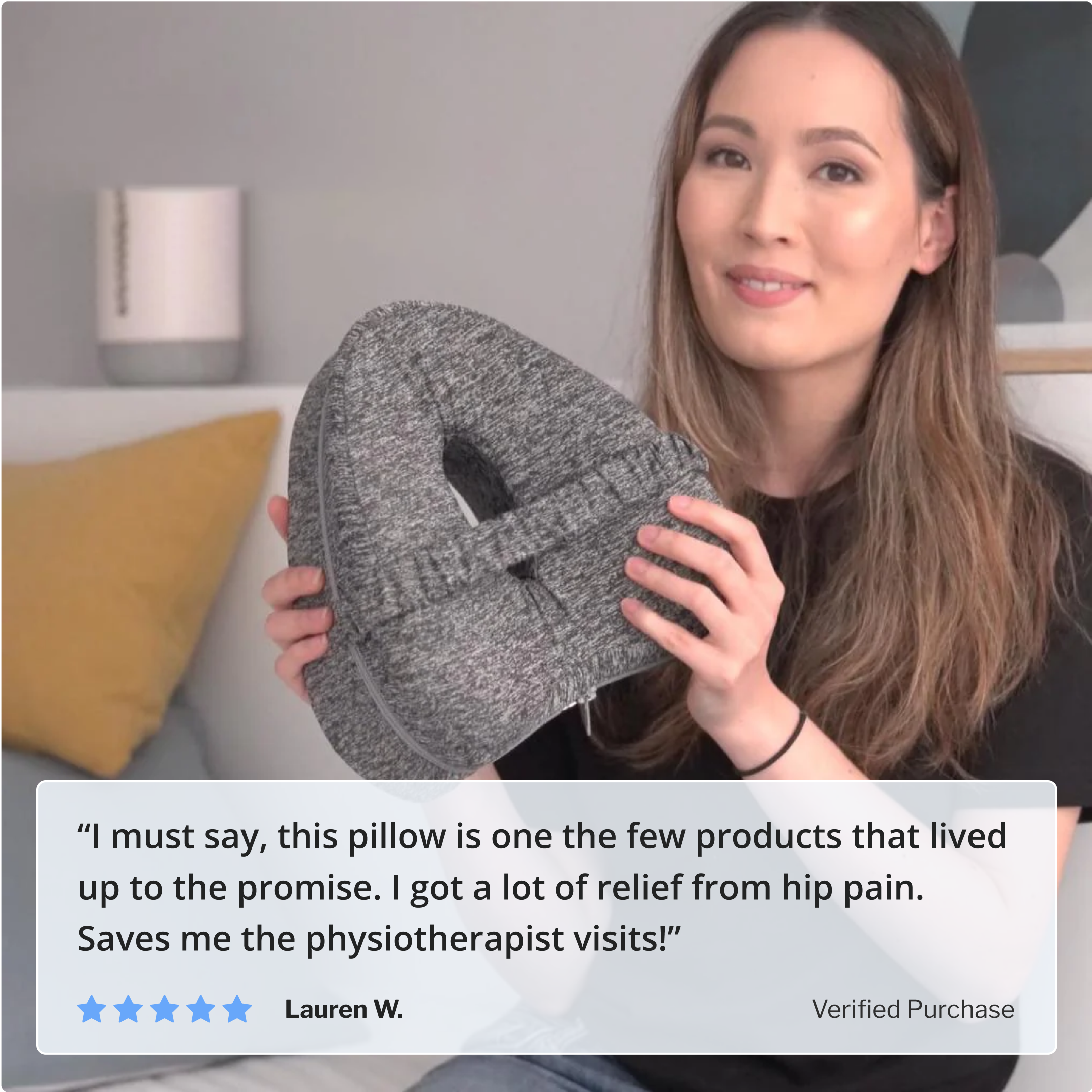 SmoothSpine™ Alignment Pillow - Relieve Hip Pain & Sciatica
